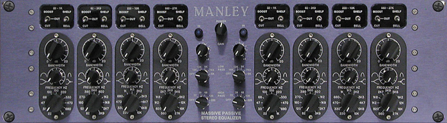 MANLEY | Massive Passive Stereo Tube EQ