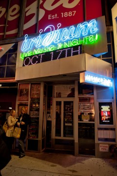 LesPaulが生前レギュラーで出演していたIridium Cafe。