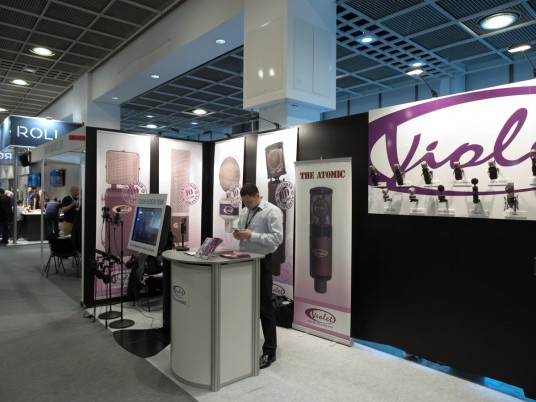 Violet Design at Musikmesse 2015