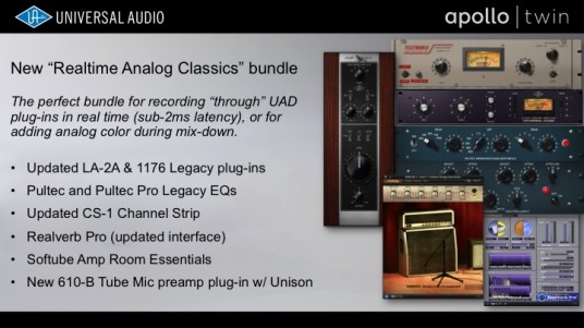 NAMM2014 Universal Audio Apollo Twin4