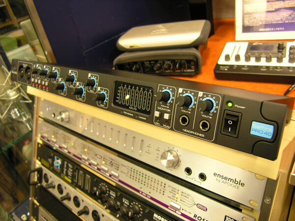 FocusriteからSaffireシリーズ最新作 Saffire PRO 40がお店に