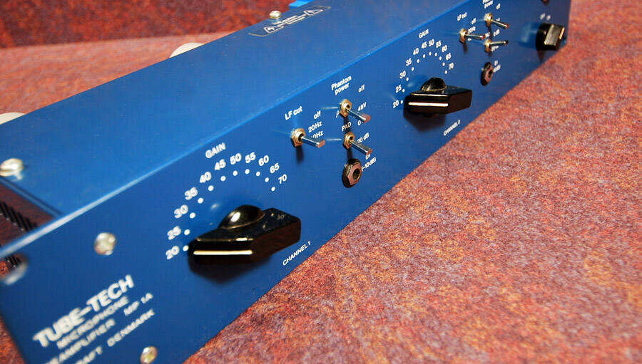 マイクプリ　TubeTech MP 1A MP 1A Mic Preamp and DI (Discontinued) – TUBE-TECH
