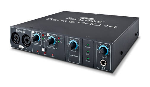 Focusriteの最新オーディオ I/O、Saffire PRO 14 のリリースが発表され