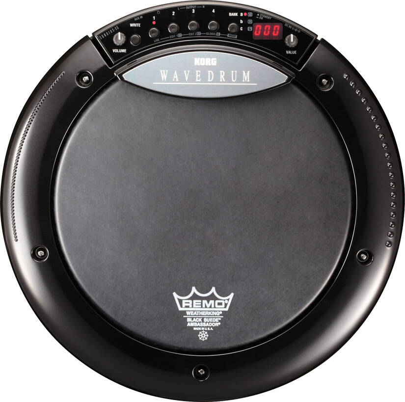 Korg 「WAVEDRUM BLACK」限定200台のブラックカラーバージョンが