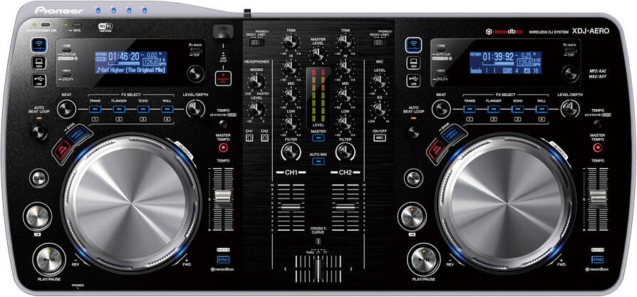 Wi-Fi接続に対応した、業界初のワイヤレスDJシステム「Pioneer XDJ