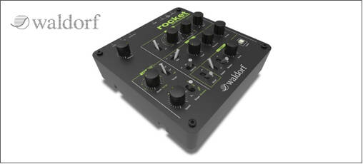 Waldorf Rocket Synthesizerが発表されました！独自のデジタル