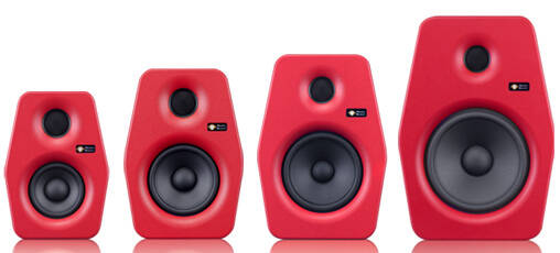 Monkey Banana Baboon6 RED 6インチ パワードスピーカー スタジオ