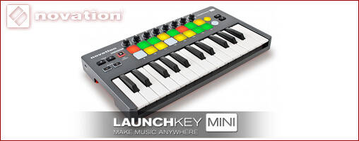 Novation Launchkey miniを発表！ | Rock oN Company | DTM DAW 音響機器