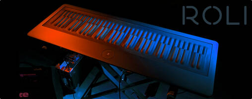 鍵盤楽器 RORO ROLI seaboard GRANDがNAMM 2014でお披露目に。押し込む新発想の鍵盤