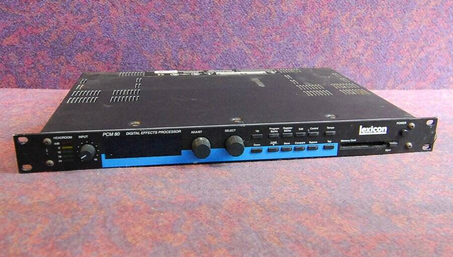 Lexicon PCM80 デジタルリバーブ Lexicon PCM 80 Digital Effects Processor | Reverb