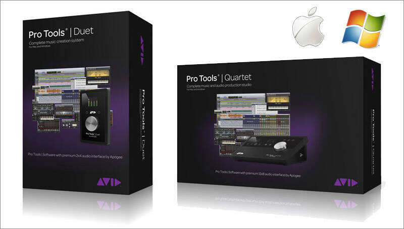 Pro Tools | Quartet オーディオインターフェース Avid Apogee Pro Tools Quartet Interface & Software