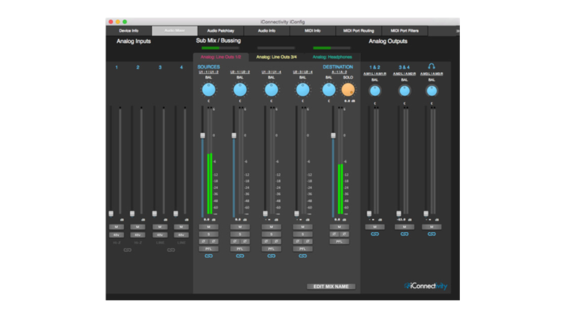 iConnectivity iConnectAUDIO4+ 新発売！MIDIとオーディオを2台