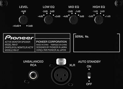 Pioneer S-DJ80X スタジオモニタースピーカー Pioneer RM-07