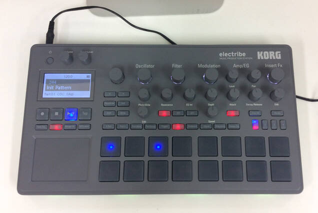 Korg electribe レビュー！制作とライブの垣根を飛び越える