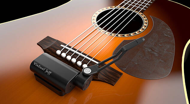 NAMM2016 様々なギターでアーム奏法を可能にするFOMOfx「Virtual Jeff