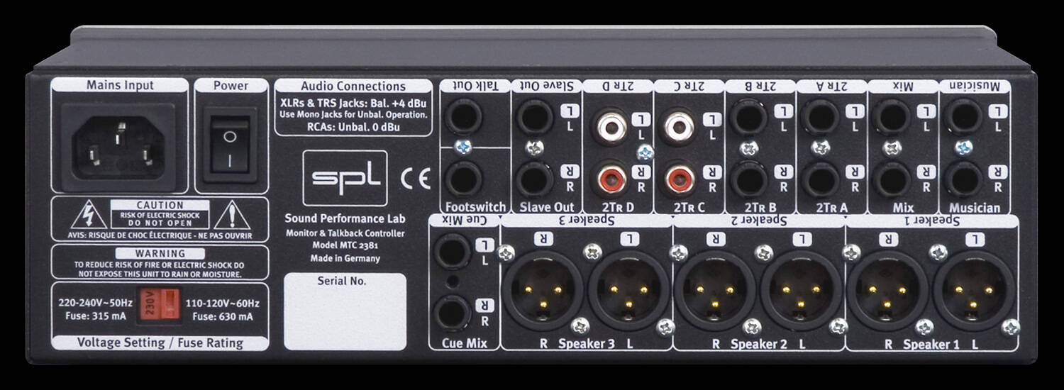 SPL MTC 数量限定 約20%OFF！優れたスタジオ環境をマイスター謹製