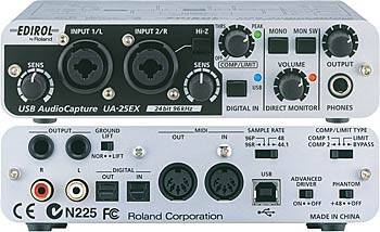 DTM・DAW Roland UA-25EX UA-25EX | Rock oN Company | DTM DAW 音響機器