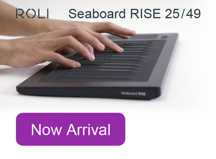 ROLI Seaboard RISE 25 新発売！キーボーディストに託された表現