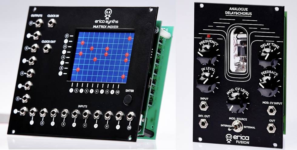 Erica Synthsからユーロラック型エフェクターBlack Hole DSP登場