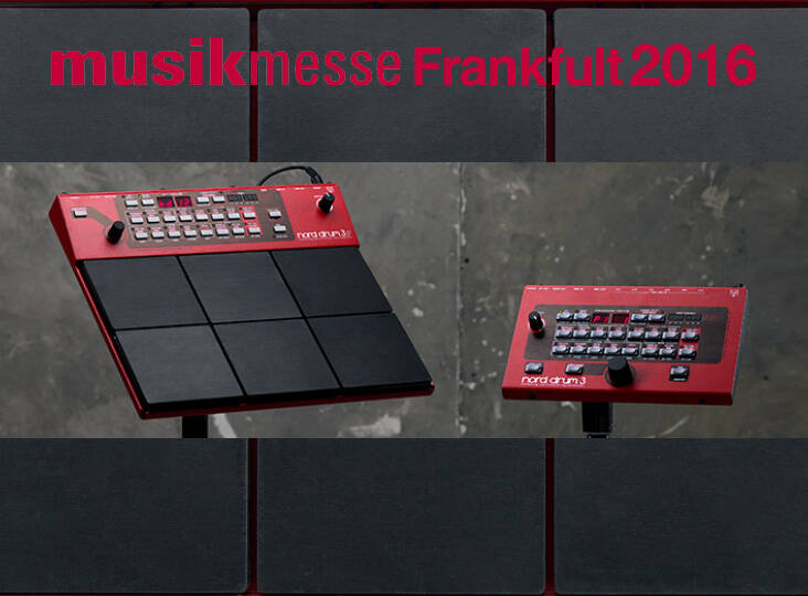 良品】nord drum バーチャル アナログ ドラム シンセサイザー