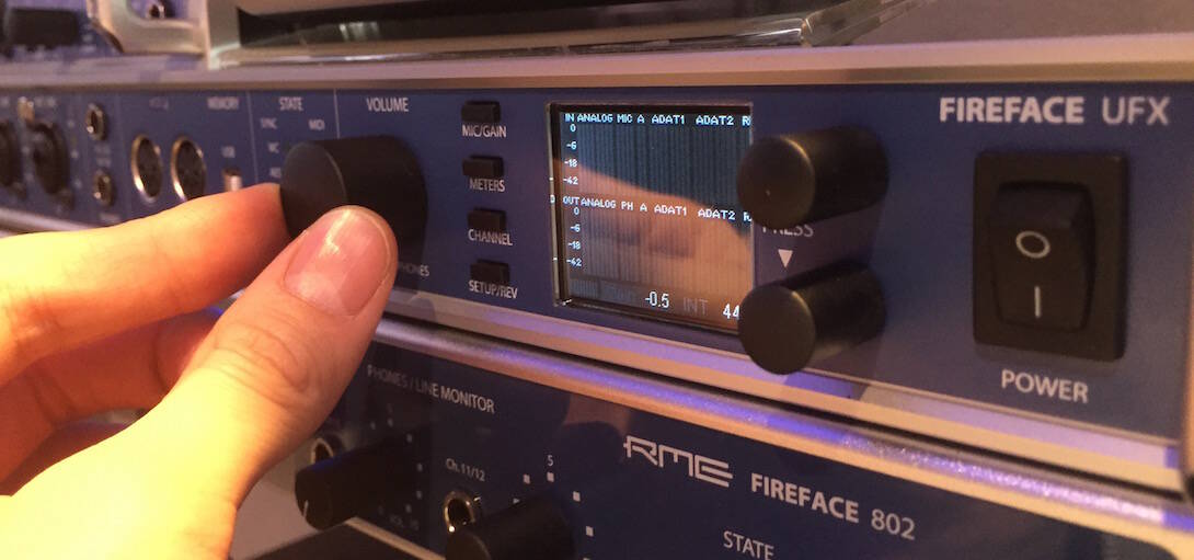 残り僅か！リモートコントローラー付き「RME Fireface