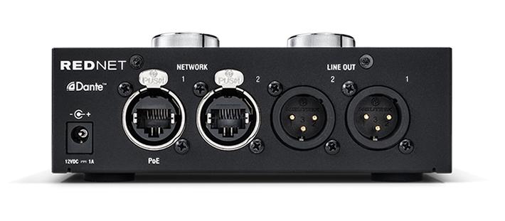 Focusrite RedNet AM2 新発売！Danteネットワークからの信号をどこでも