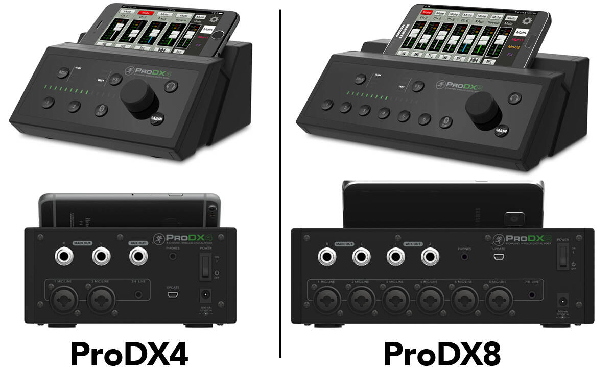 Mackie Pro DX 新発売！。手のひらサイズのオールインワンデジタル