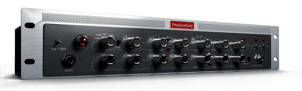 ギター Positive Grid BIAS RACK AMP Positive Grid BIAS Rack Processor モデリングアンプ ポジティブ