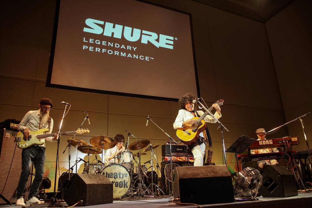 SHURE SM58 50周年記念スペシャルライブ シアターブルック