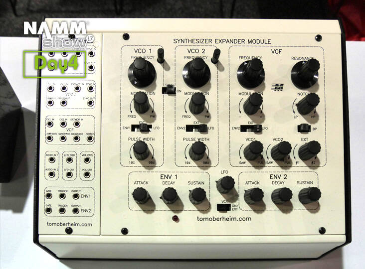 NAMM 2017 Day4 : Tom Oberheim | Rock oN Company | DTM DAW 音響機器