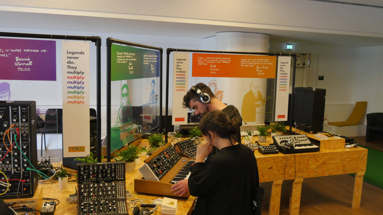 SUPERBOOTH17 Rock oN Moog
