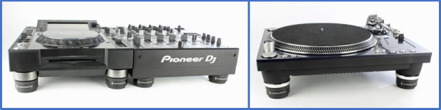 isoacoustics-Iso-puck-Isolate-DJ-Gear-and-speakers