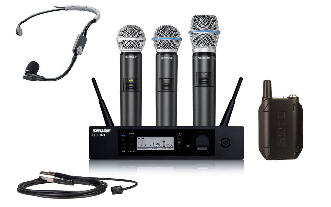 SHURE GLX-D Advanced 安心、簡単、高音質。パフォーマンスにも SHURE GLX-D Advanced 安心、簡単、高音質。パフォーマンスにも