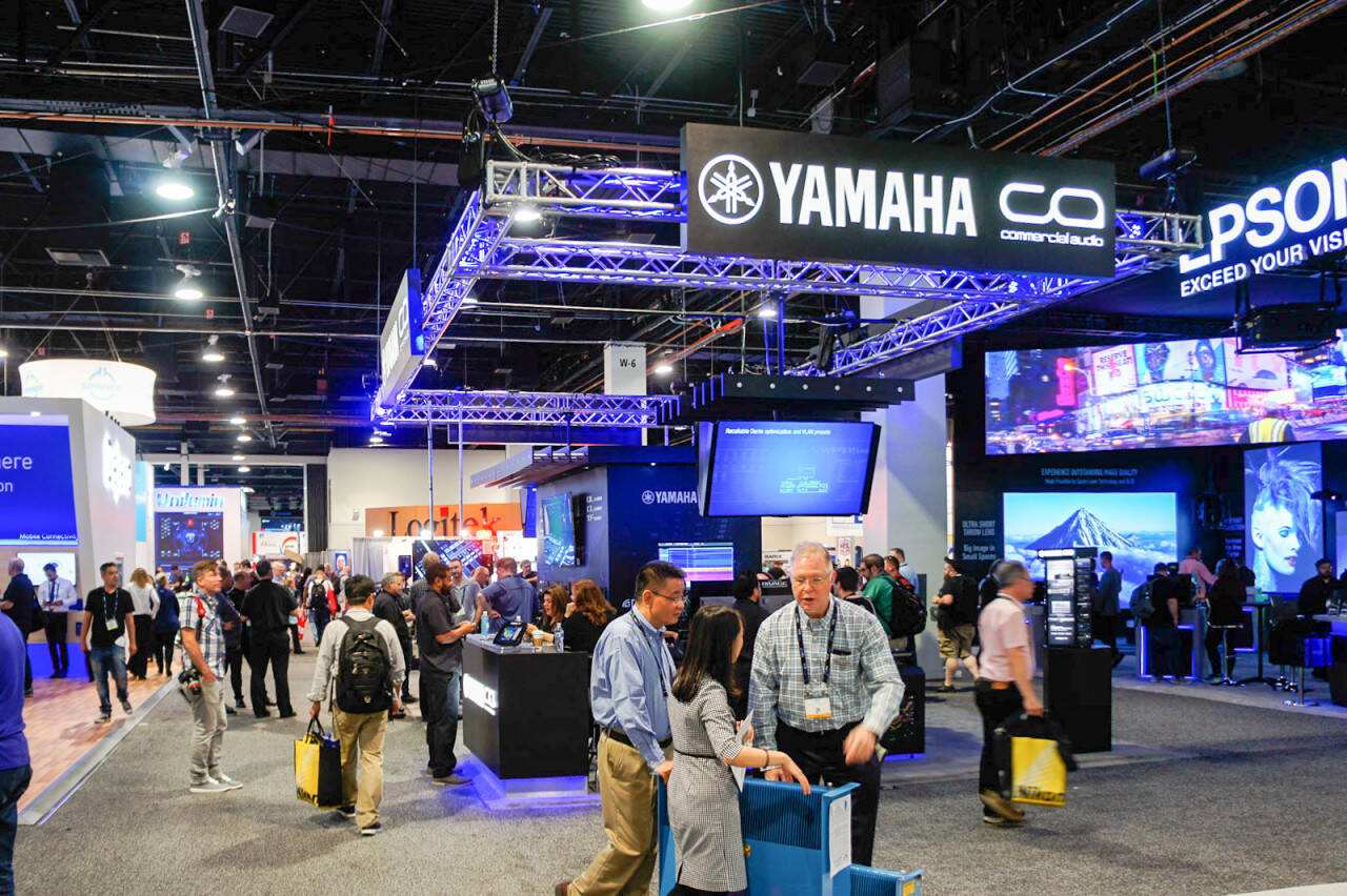 NAB2018 YAMAHAブース全景