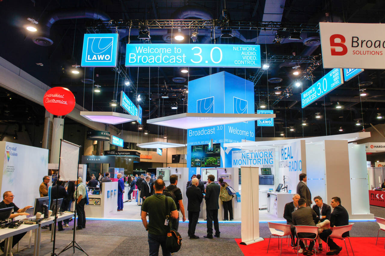 NAB2018 LAWOブース全景