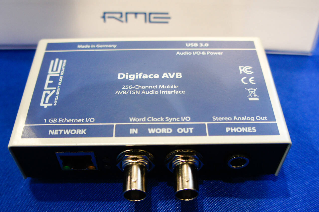 NAB2018 RME新製品 Digiface AVB