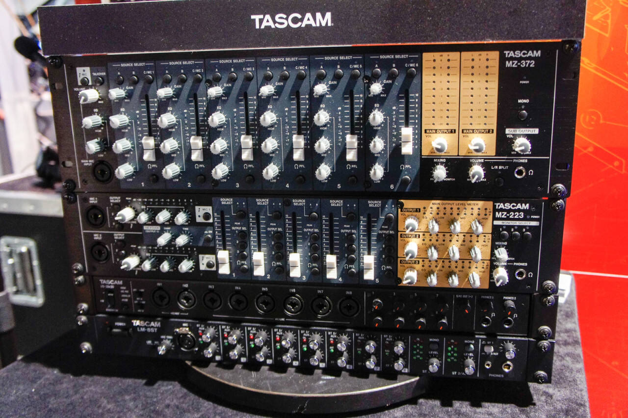 NAB2018 TASCAM新製品 MZ-223とMZ-372