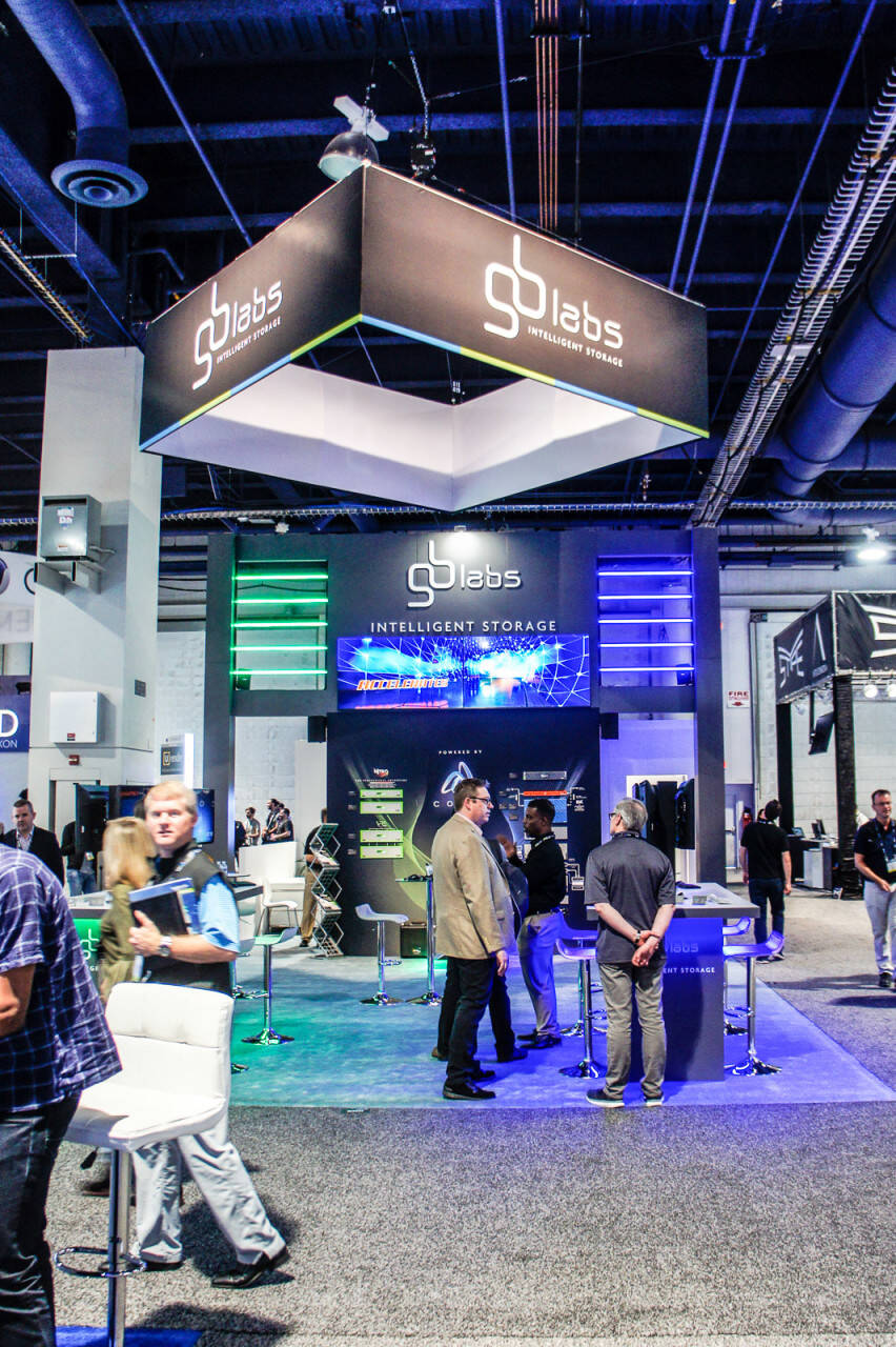 NAB2018 GB Labsブースの全景