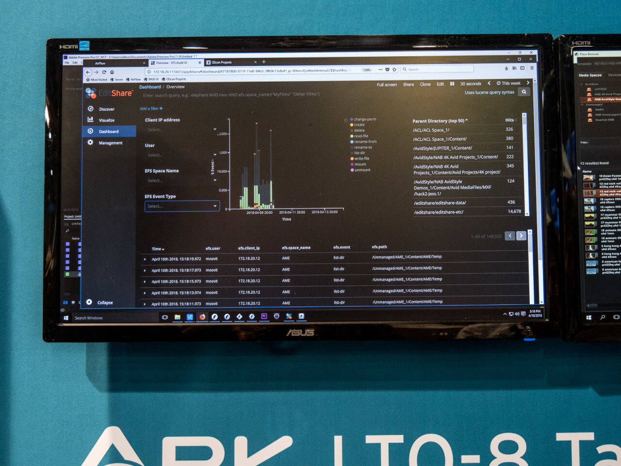 NAB2018 EditShare XStream EFSシリーズ
