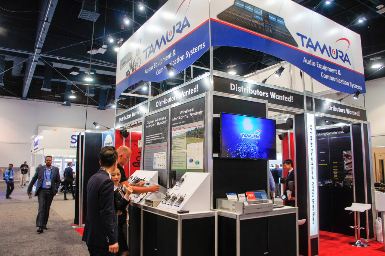 NAB2018 TAMURAブース　全景