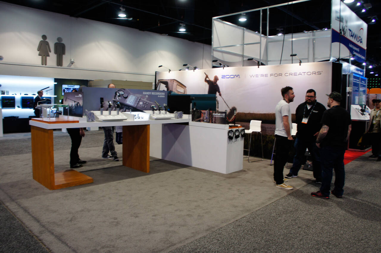 NAB2018 ZOOMブースの全景