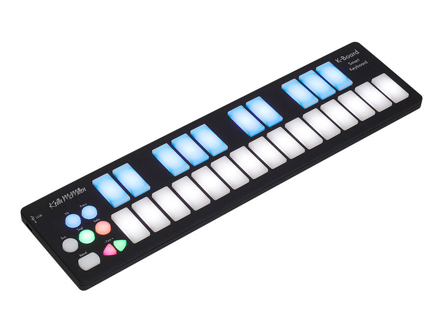 Keith McMillen Instruments K-Board発売！圧力や指の傾きまで感知する