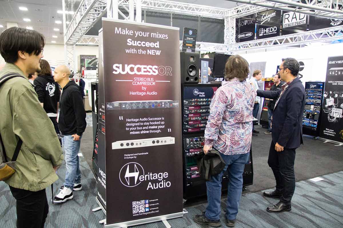 Heritage Audioブース NAMMショー 2019