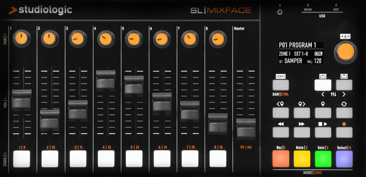 studiologicがコントローラーデバイスSL MIXFACEを発売！ | Rock oN