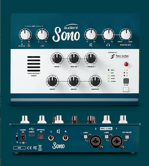 AUDIENT | Sono | USB オーディオ・インターフェイス | 製品情報