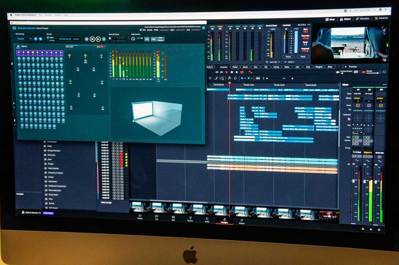 nab2019 Blackmagic Design booth