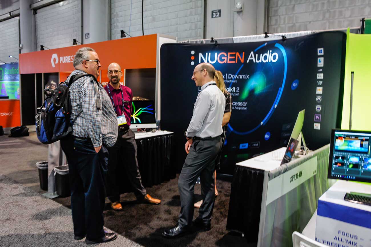 nab2019 NUGEN Audio booth