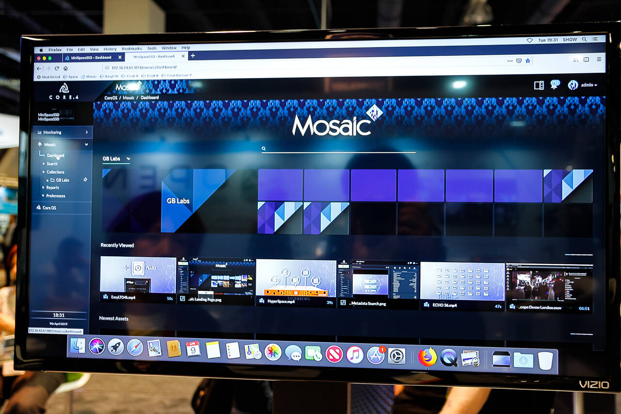 CORE.4の目玉となるMOSAIC