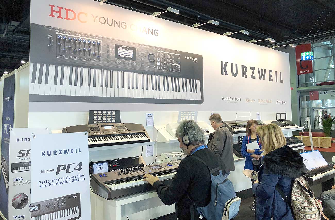 Prolight + Sound 2019 : kurzweil | Rock oN Company | DTM DAW