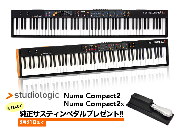 Amazon | studiologic Numa Compact 2 純正ケース&ダンパー